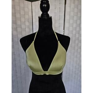 Large Victoria's Secret Light Green Bikini Top